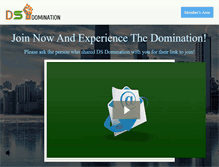 Tablet Screenshot of dsdomination.com
